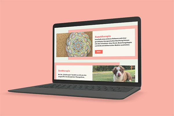 Portfolio User Experience Design Fondation Solina Mac Book Therapie
