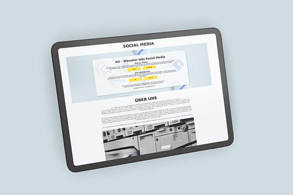 Portfolio User Experience User Interface Design Hubertus Wesseler iPad